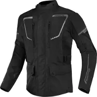 Bogotto Azury 2in1 wasserdichte Motorrad Textiljacke, schwarz, 2XL