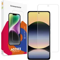 Accezz Screen Protector aus gehärtetem Glas für das Xiaomi Redmi Note 14 5G / 4G