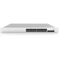 Cisco Meraki MS210-24P-HW, Managed, Gigabit Ethernet (10/100/1000), Power over Ethernet (PoE), Rack-Einbau, 1U