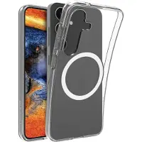 dbramante1928 Greenland Pro - Hintere Abdeckung für Mobiltelefon - kompatibel mit MagSafe - Kunststoff - klar - für Samsung Galaxy S25