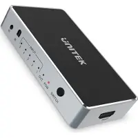 Unitech V1110A, HDMI, 1.4b, Schwarz, Grau, 480p, 720p, 1080i, 1080p, 3840 x 2160 Pixel, 4K DCI