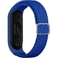 Beline pasek Mi Band 34 Textile niebieskisky blue