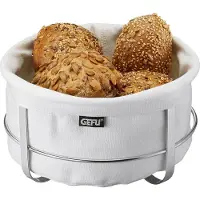 GEFU Brotkorb Brunch Round Weiß