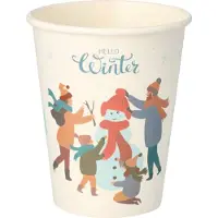 Papstar Trinkbecher "Hello Winter"