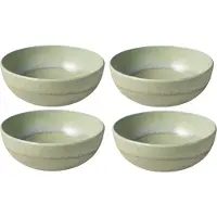 Like. by Villeroy & Boch Schale "Schüsseln Perlemor Alga 590 ml 4er Set grün" 4 tlg.