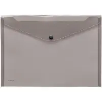 FolderSys Dokumententasche, DIN A4 quer, Druckknopfverschluss, PP