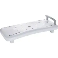 RIDDER Badewannenbrett Badewannensitz mit Haltegriff Weiß A0040101