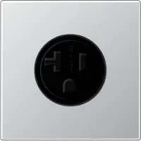 JUNG Steckdose 1f alu mt LS UP IP20 ZP NEMA AL2521-20