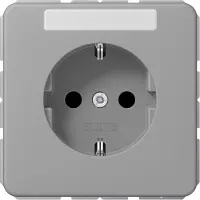 JUNG Steckdose 1f gr glz CD UP IP20 BSF ZP CD1520BFNAGR