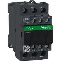 Schneider Electric LC1D25EL Leistungsschütz LC1D 3p, +1S+1Ö, 11 kW, 25 A, 400 V AC3, Spule 48 V DC