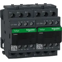 Schneider Electric Electric LC2D38P7 Wendeschützkombination, 3p+1S+1Ö, 18,5kW/400V/AC3 38A, Spule 230V 50/60Hz