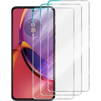 Cadorabo Display Schutzglas Folie für Motorola Moto G84 3er Pack