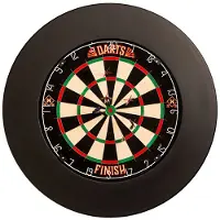 HOME DELUXE Dartboard Surround SAFEGUARD I Surround Auffangring Umrandung Schutzring Rundum-Schutz Backboard Umrahmung Wandschutz