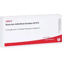 Wala Musculus Deltoideus Komplex GL D 15 Ampullen 10x1 ml