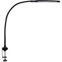LINDBY Nilay LED Clip-Lampe CCT Schwarz - , Nilay, dimmbar, Schwarz, für Arbeitszimmer / Büro, Metall, Modern