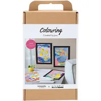 Creativ Company Hobbyset Malen nach Zahlen mit Alkoholmarkern kreativ