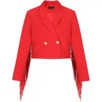 Faina Women Blazer in red | Gr.: XL