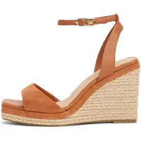 Tommy Hilfiger Espadrilles Leather & Suede High Wedge Espad FW0FW08803 Braun