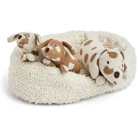 Smallstuff Kuscheltiere Mit Hundekorb - Nature - - One Size - Kuscheltiere