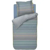 Pip studio Kissenbezüge Ashanti Blau Baumwolle Perkal-80 x 80 cm