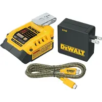 DeWalt DCB094K-QW Kombi-Ladegeraet mit Powerbank-Funktion