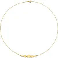 Jackie Gold Halskette - Jackie Fez Disc Necklace - Gr. unisize - in Gold - für Damen