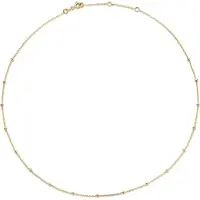 Jackie Gold Halskette - Jackie Dotted Necklace - Gr. unisize - in Gold - für Damen