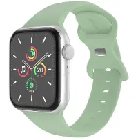 IMoshion Silikon-Armband⁺ für Apple Watch | 44/45/46/49 mm - Größe M/L - Pistachio