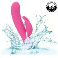 Calexotics - First Time Bunny Dualstimulator mit Turbo-Vibration 1 St