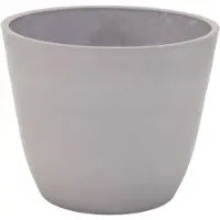 Mega Collections Ecostone Ei Pflanzentopf - Braun Taupe, 41 x 33 cm