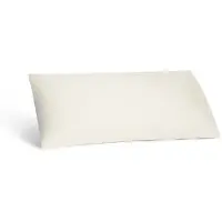 Yumeko Kissenbezug Baumwollsatin 40x80 Weiß - Eco, Bio & Fairtrade