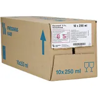 Fresenius Glucosteril 5% Glasflasche Infusionslösu 10X250 ml