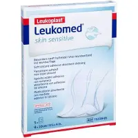 1001 Artikel Medical GmbH Leukomed skin Sensitive steril 8x10 cm 5 St