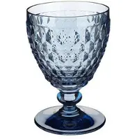 Villeroy & Boch 1173090031, Weißwein-Glas, Hock-Glas, Kristall, Glas, Blau, Chardonnay-Wein, Grauburgunder-Wein, Boston