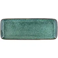 Bitz Servierschale Gastro Black Green 38 x 14 cm