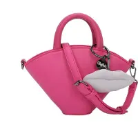 Buffalo Handtasche Umhängetasche Muse Sculpt Crossbody Bag Hot Pink