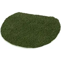 Kleine wolke Badematte "RELAX", rutschhemmend beschichtet, fußbodenheizungsgeeignet, Badteppich, Uni Farben, rechteckig, rund & als Set erhältlich