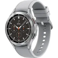 Samsung Galaxy Watch4 Classic, Runde Bluetooth Smartwatch, Wear OS, drehbare Lnette, Fitnessuhr, Fitness-Tracker, 46 mm, Silver inkl. bei Amazon]