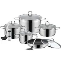 WMF 21.0929.6010, Rund, Silber, Edelstahl, Edelstahl, Silber, 5 Stück(e)