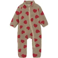 CeLaVi Teddy Fleece-Overall, Cayenne, 70