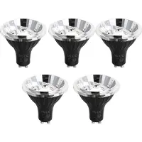 LUEDD Set mit 5 GU10 Dimmbare LED-Lampe 70mm 6,5W 600LM 3000K