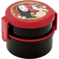 Skater Spirited Away Two Layer Round Shape No Face Dark Red Brotdose