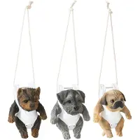 J-Line Hund+Windel A Polyresin Mix 3 Sortiert