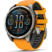 Garmin 010-02904-11 Smartwatch in Schwarz und Orange
