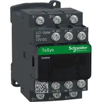 Schneider Electric Leistungsschütz, 3p+1S+1Ö, 4kW/400V/AC3, LC1D096SD