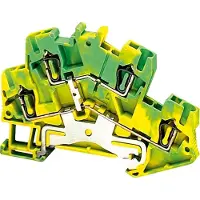 Schneider Linergy Erdungsklemme, 2,5mm2, zwei NSYTRR24DPE