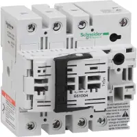 Schneider Electric GS1DD4 Grundgerät für Sicherungen GS1, TeSys GS, 3p+N 3 F, NFC, 32A