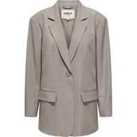 ONLY Longblazer "ONLLINDA LS BOYFR MEL BLAZER TLR NOOS" mit Reverskragen