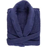 Abyss & Habidecor Bademantel Super Pile Cadette Blue-L