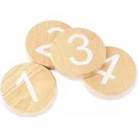 Pinolino Kinderträume Balance Steine mit Zahlen 'Kari', 4-tlg., 2 Jahr(e), Holz, Holz